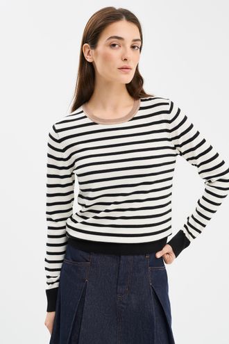 Джемпер в полоску Снежная королева collection 769292003