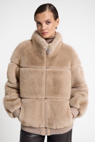 Шуба из искусственного меха Снежная королева collection 794149003