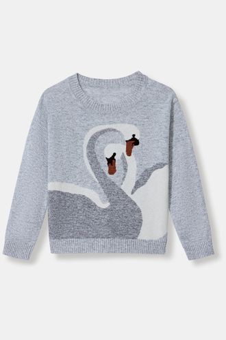 Детский джемпер с рисунком Снежная королева collection 789289003