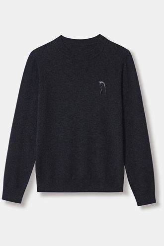 Джемпер с вышивкой Снежная королева collection 782819003