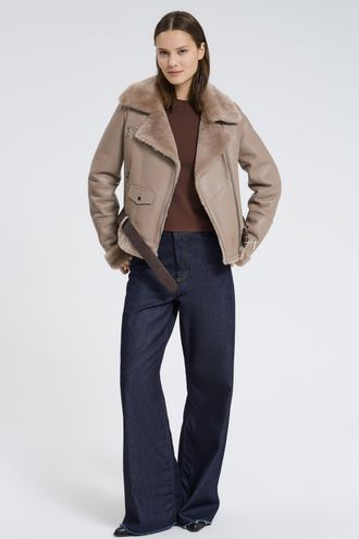 Дубленка из овчины Снежная Королева studio 740051003