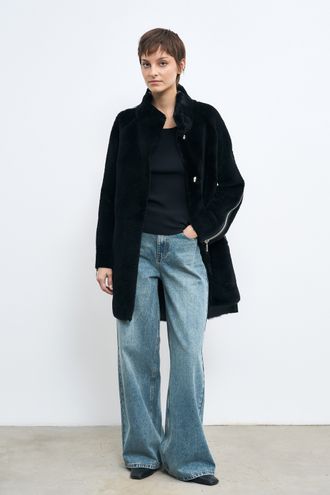 Дубленка из овчины Снежная королева collection 779681003