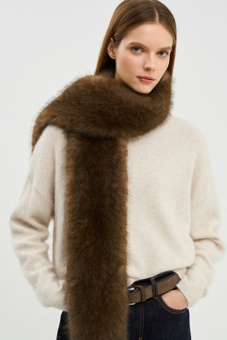 Шарф из искусственного меха Снежная королева collection 795092003