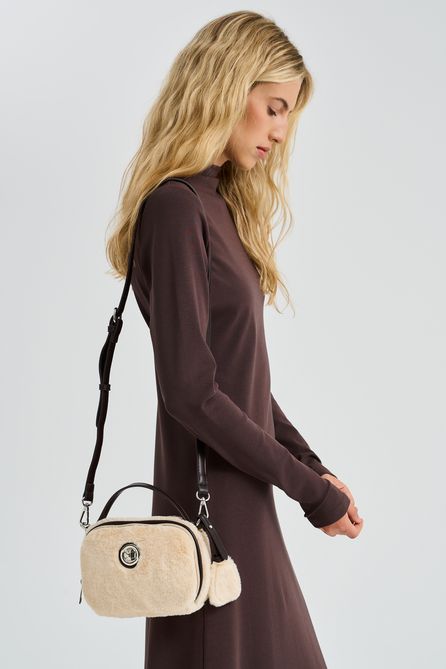 Сумка кросс-боди из искусственного меха Снежная королева collection 788179003